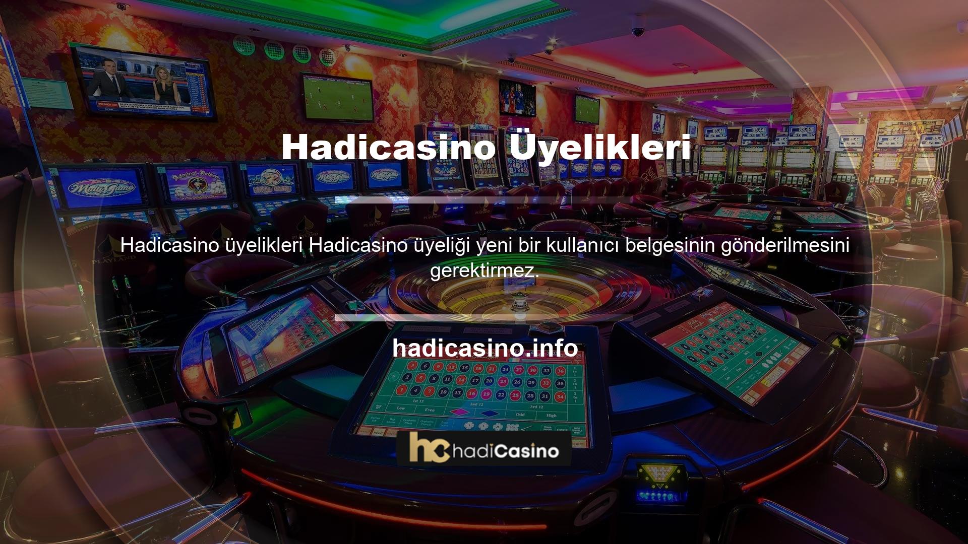 Hadicasino web sitesine erişmek ve üye olarak katılmak için lütfen aşağıda verilen talimatlara uyun