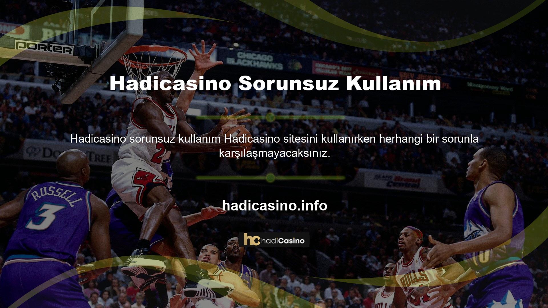 Hadicasino sitesi uzun zamandır bahis yapmak için güvenilir bir kaynak olmuştur